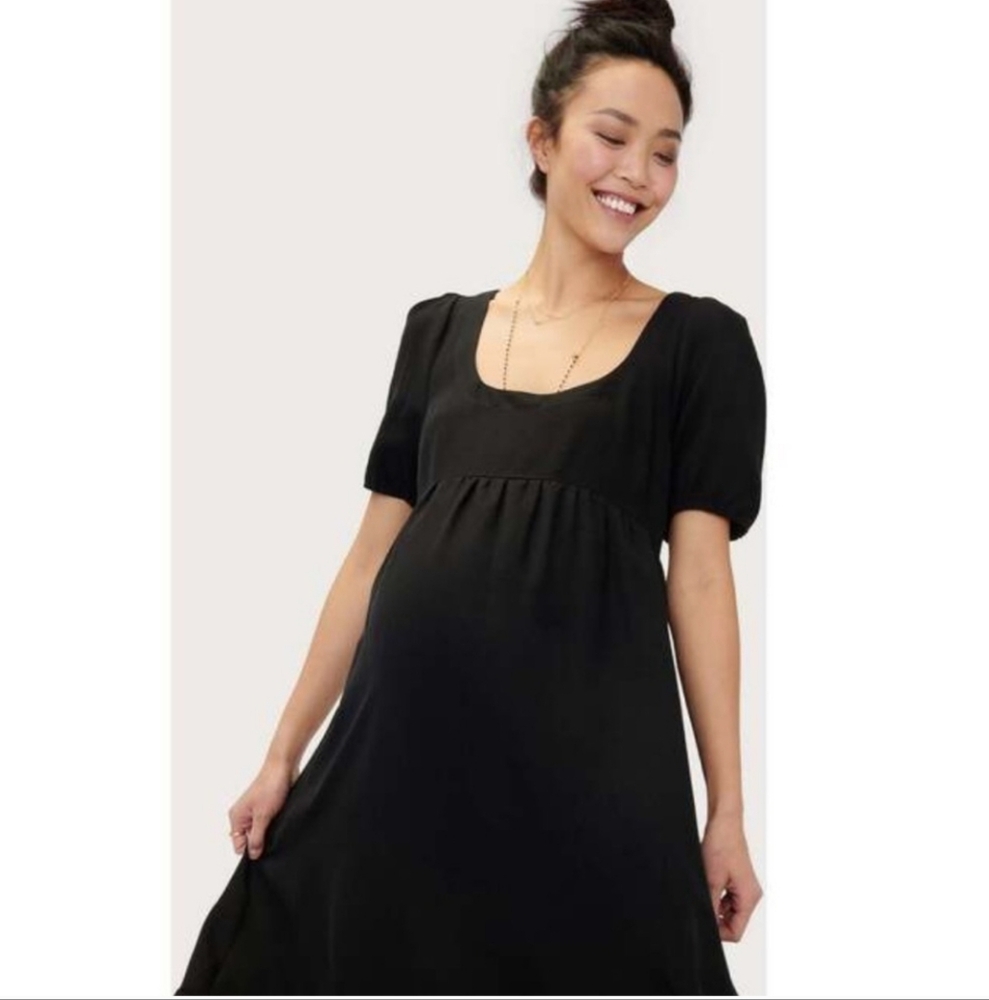 Hatch Black Midi Dress - Picture 3 of 11